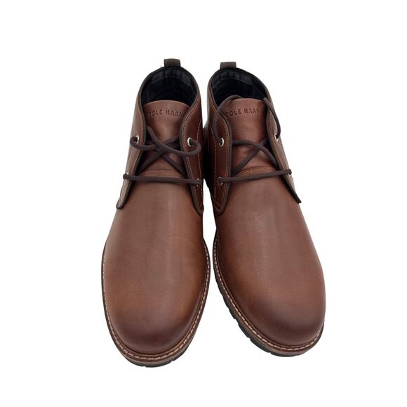 Cole Haan Men's Midland Lug Chukka Boot Size 10 M in Dark Sequoia NEW - Picture 2 of 8